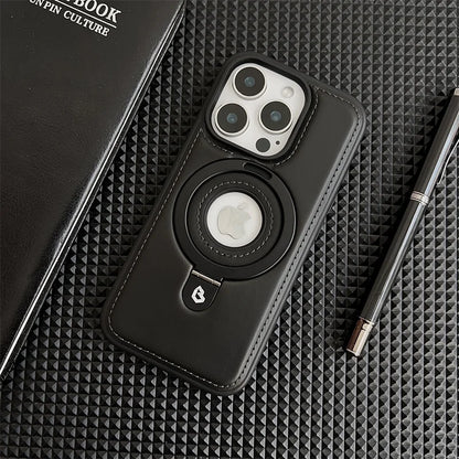 Luxe Guard: Shockproof Magnetic Stand Phone Case