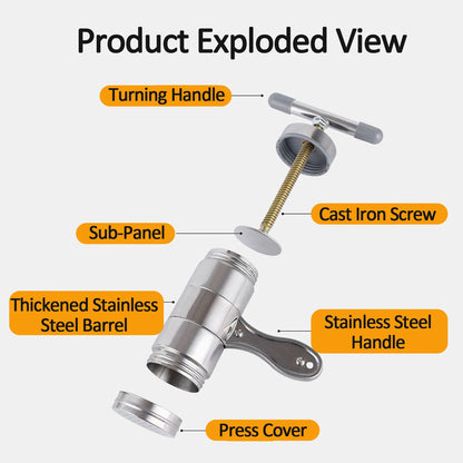 Fresh Pasta Press – Handcrafted Noodles in Minutes!