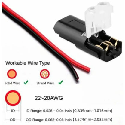 SnapWire™ Push Connector ⚡ — Fast, Secure Wire Connections