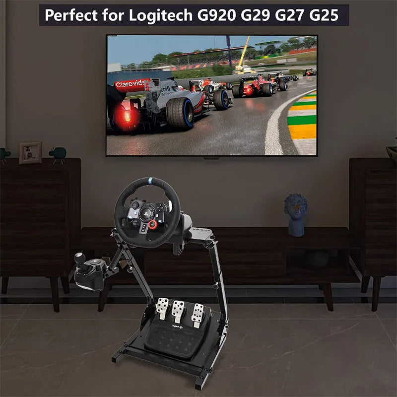 Racing Steering Wheel Holder Height Adjustable For Logitech G25 G27 G29 G920 FUNCASTLE Tools Global Store