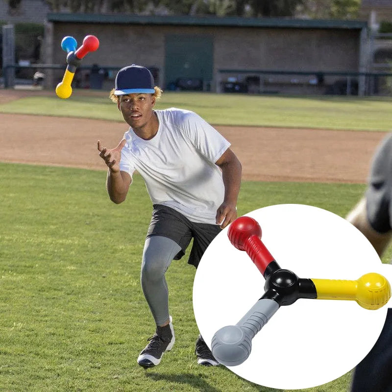 Reflex Training Tossing Stick Improving Reaction Speed Trainer Hand-Eye Coordination Baseball Basketball Outdoor Gripping Game