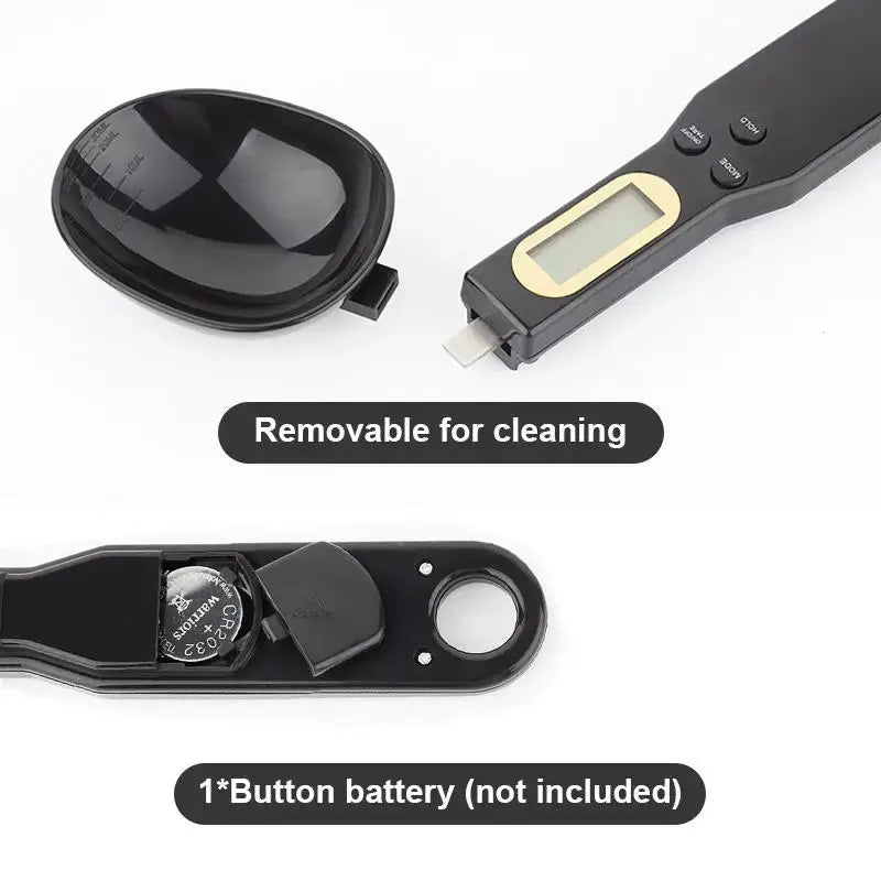 Mini báscula de cuchara Báscula de cocina digital Báscula de alimentos electrónica LCD