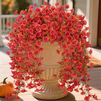 2pcs Artificial Hanging Flowers