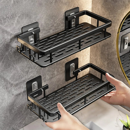 No Drill Wall Mounted Bathroom Shelf Shop1103677105 Store