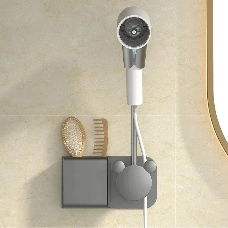 StyleSpin™ Hair Dryer Holder 💨 — 360° Hands-Free Styling