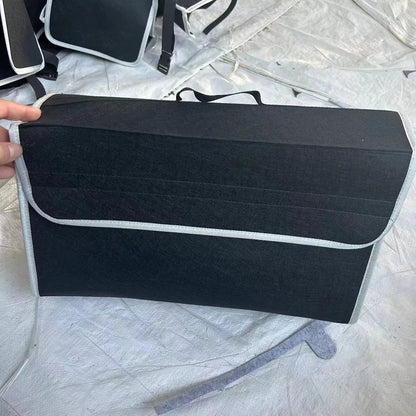 Car Storage Bag Organizer Trunk Anti Slip (Gray) MERRYHOME Merryhome Official Store