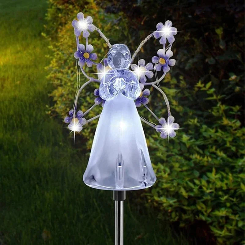 Heavenly Glow Solar Angels – Weatherproof & Worry-Free! Shop1104700193 Store