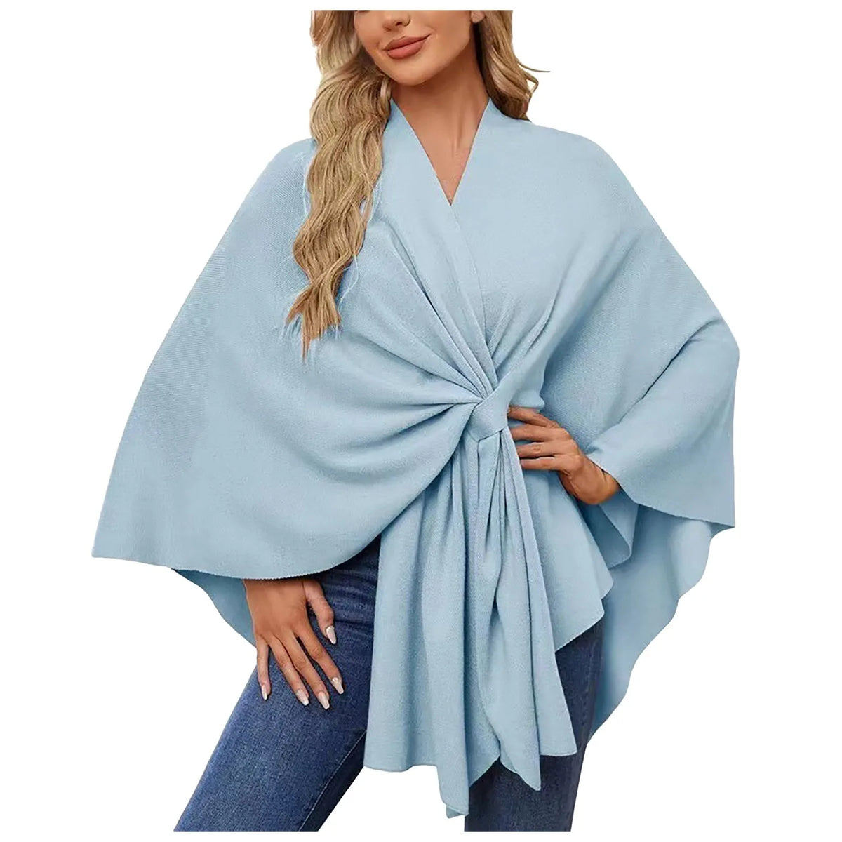 LuxeCloud Wrap – Cozy Elegance for Any Occasion!