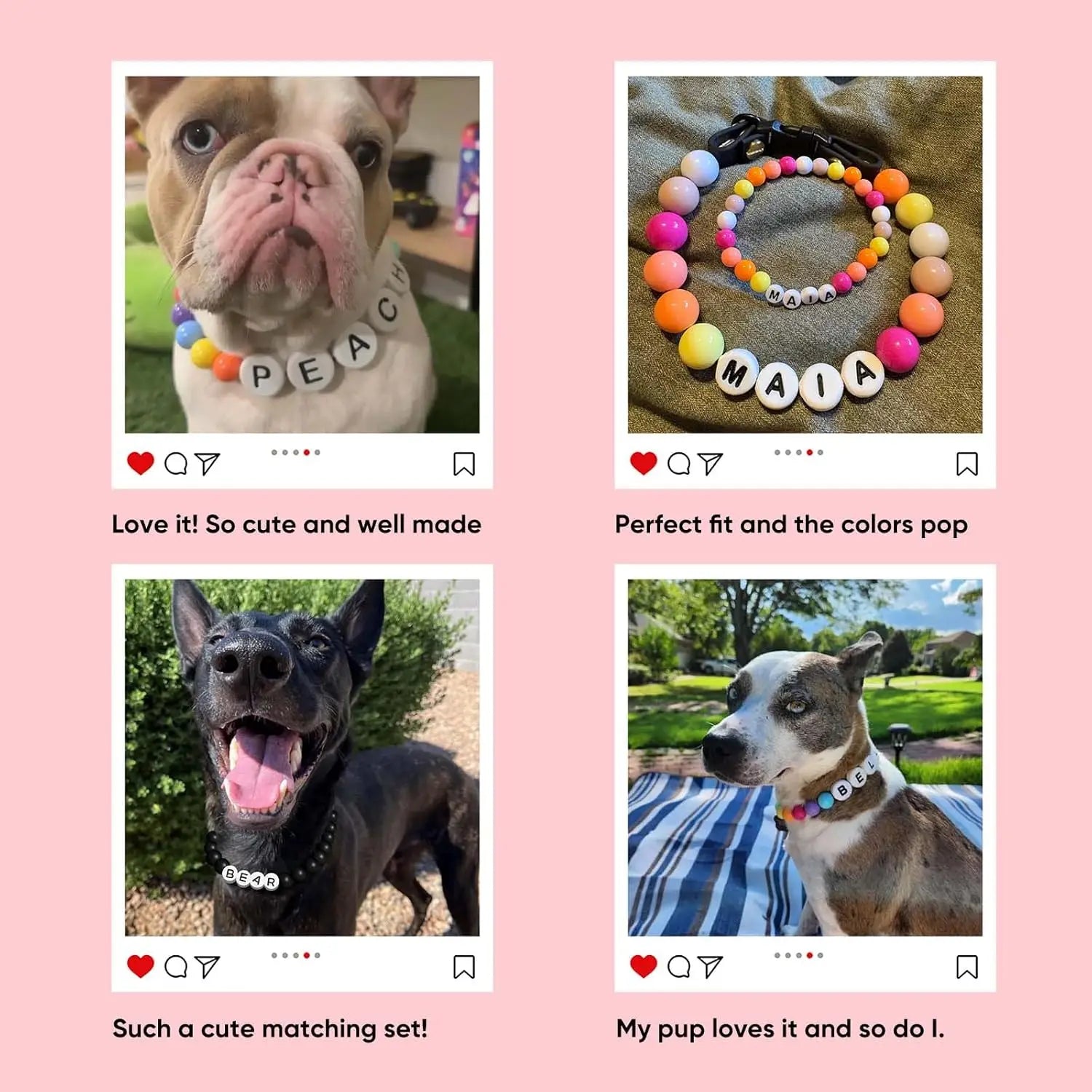 PawBond™ – Collar personalizado para mascotas y pulsera a juego 🐾💖