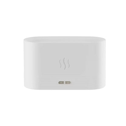 Vissko Aroma Flame Diffuser 180ML Air Humidifier Ultrasonic Aromatherapy Cool Mist Maker Essential Oil Lamp Difusers For Home Stone's Store