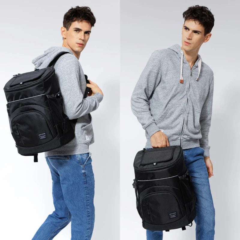 Mochila isotérmica de gran capacidad (30 litros) – Perfecta para viajes, playa y aventuras al aire libre