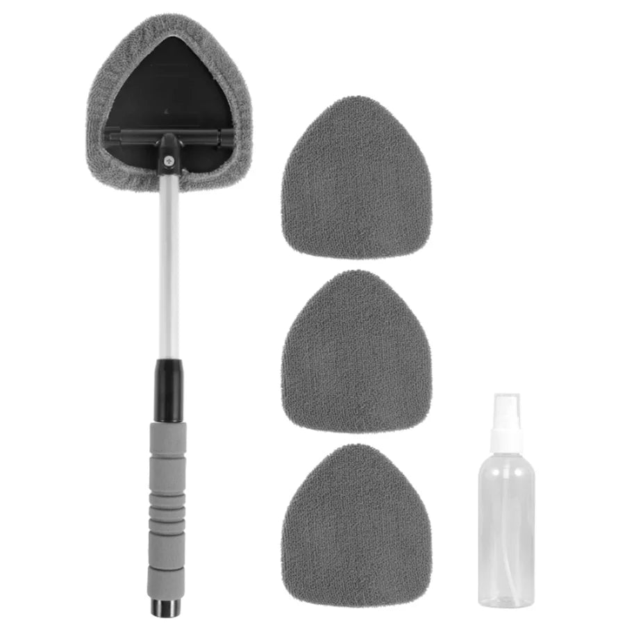 ClearReach™ Car Glass Brush 🚗✨ — Telescopic, Streak-Free Shine