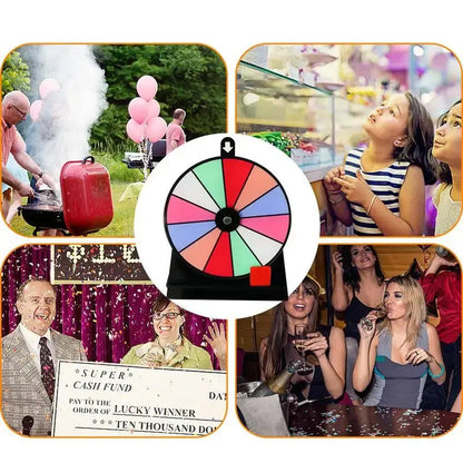 SpinningPrize Wheel Tabletop Lottery Activity Turntable Draw AliExpress