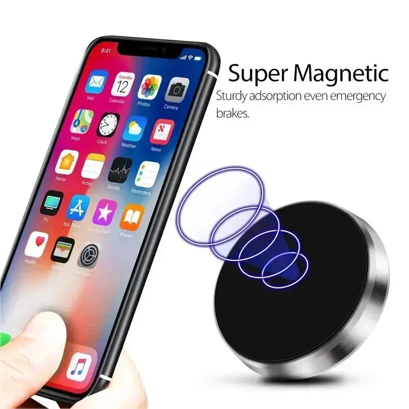 Soporte magnético universal para teléfono de coche, soporte de imán, para pegar en el coche