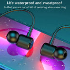 Bluetooth Wireless Magnetic Neckband Earphones – HiFi Sport TWS Headset with Mic Stone's Store
