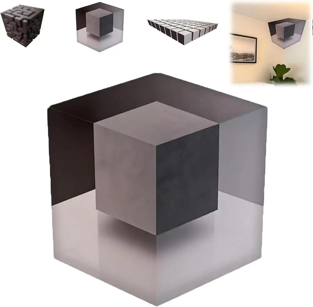 IllusiEdge™ Geometric Wall Stickers ✨📐