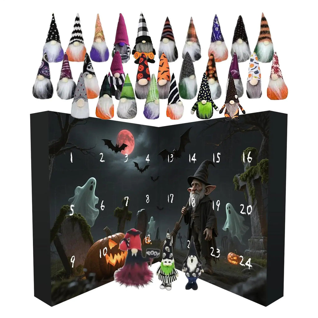 Calendario de cuenta regresiva espeluznante: ¡31 días de golosinas y sorpresas de Halloween!