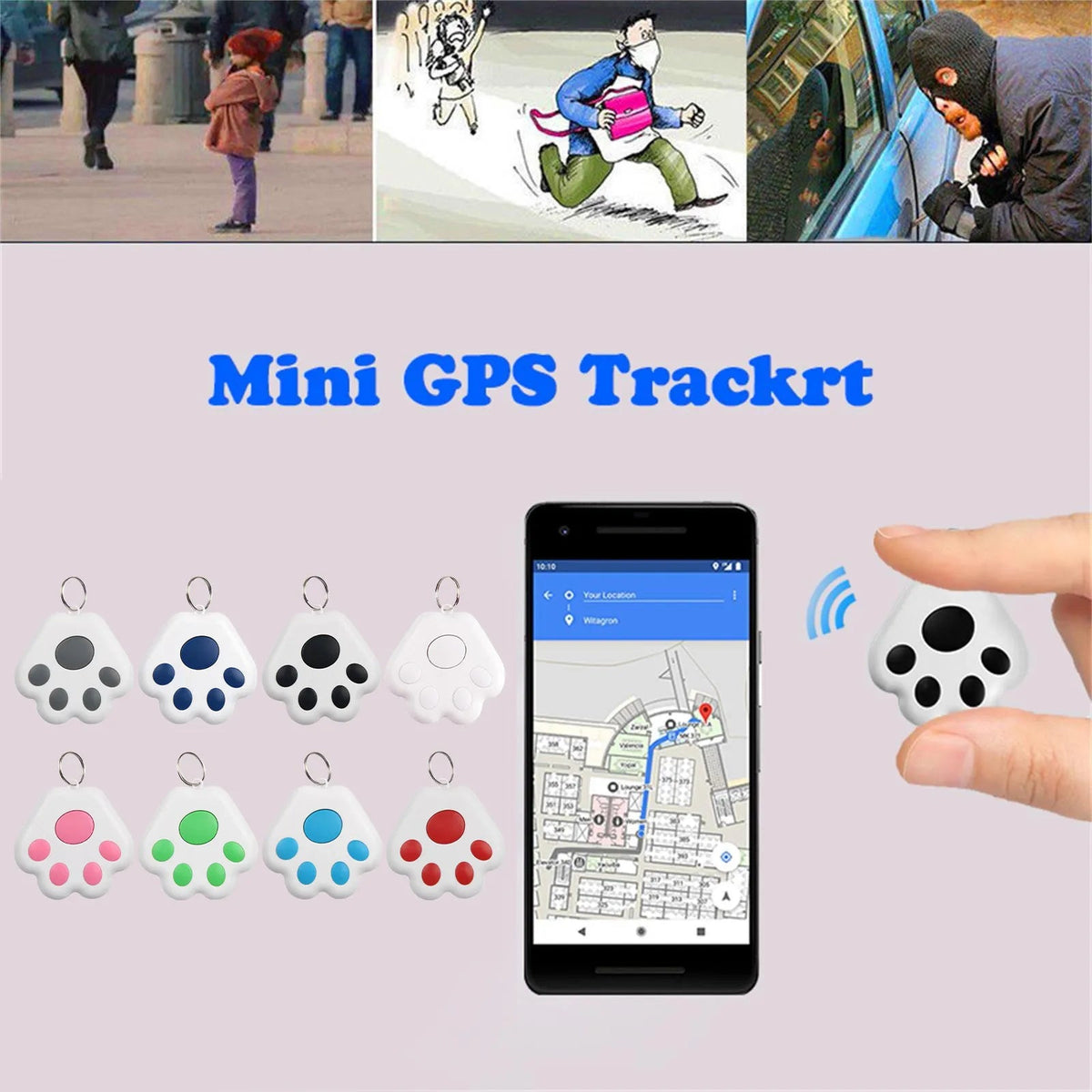 Mini GPS BrownAugust Store