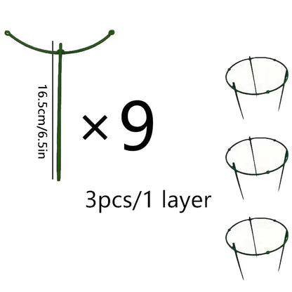 No-Fuss Plant Supports – Perfect for Flowers, Fruits & Veggies!