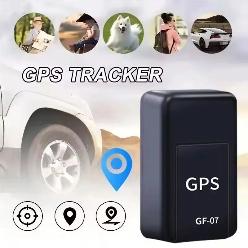 Rastreador GPS inteligente mini _ Localizador de coche magnético antirrobo