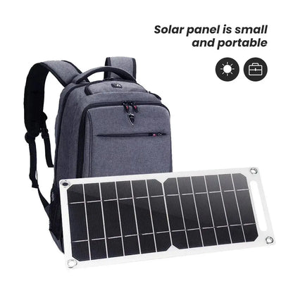 35W Solar Panel With USB Waterproof Outdoor Hiking And Camping