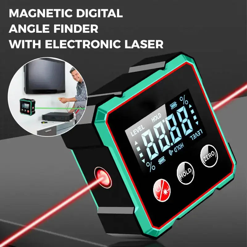 LaserAlign™ Protractor Tool 🔴📏 Perfect Angles Fast