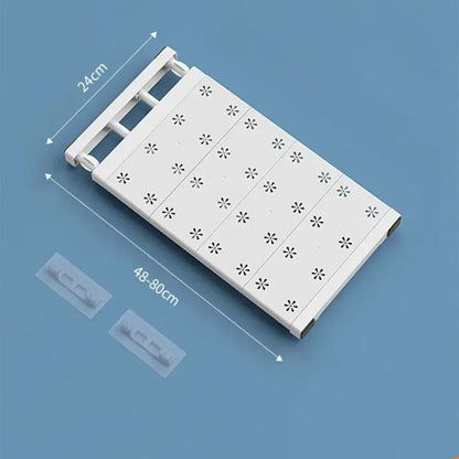 Space-Saving Shelf Rack – Double Your Closet Space in Seconds!