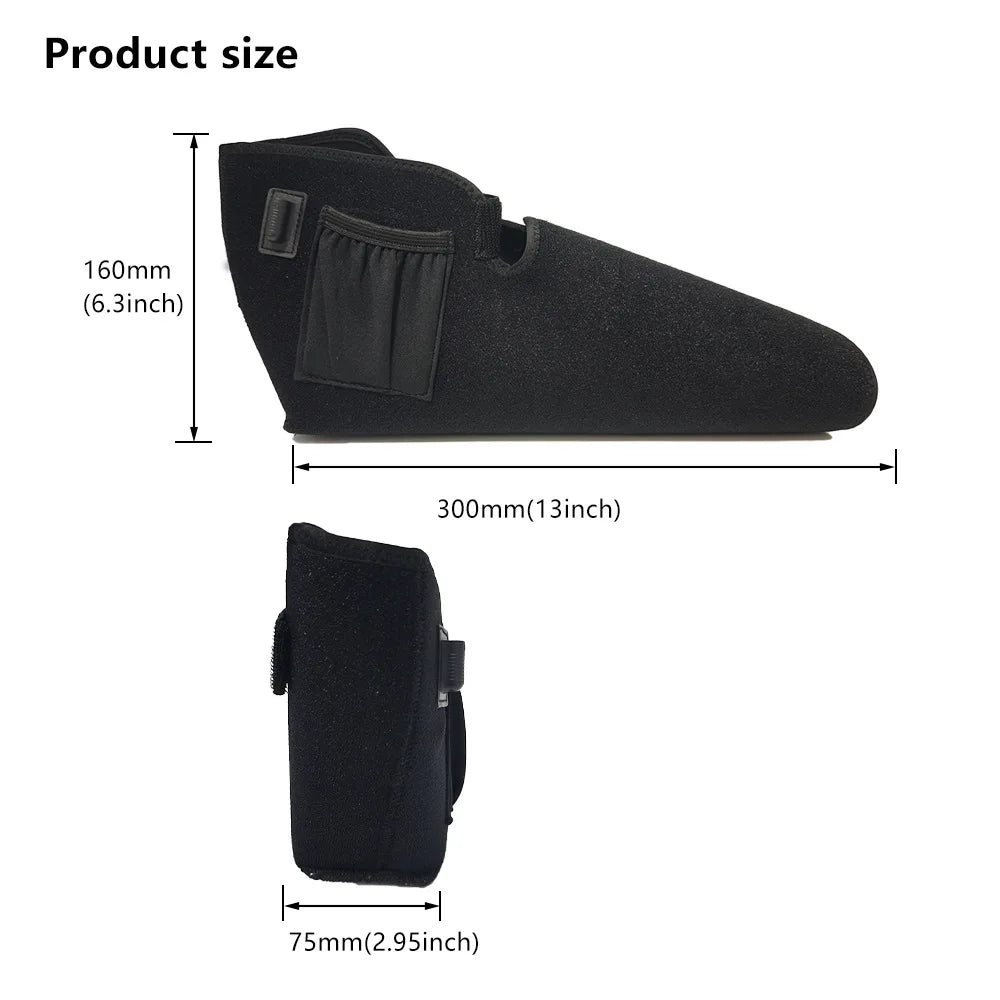 660 850nm LED Red Light Therapy Ankle Massager Infrared Phototherapy Foot Massager Wound Healing Fade Wrinkle Scar