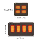 5V USB Sleeping Electric Heating Pad Heated Cushion Cold Resistant AliExpress