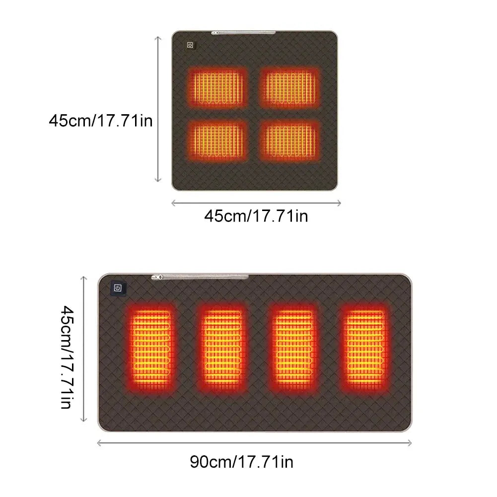 5V USB Sleeping Electric Heating Pad Heated Cushion Cold Resistant AliExpress