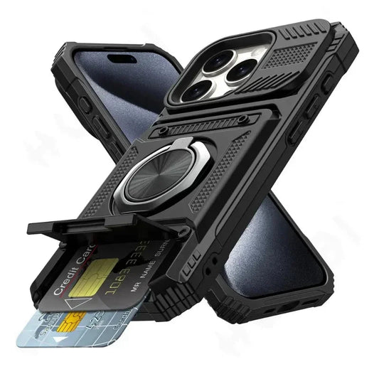 Case For iPhone Magnetic Rotated Ring Kickstand Heavy Duty Drop Protection Wallet Cover Shop1103753338 Store