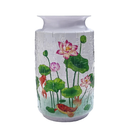 Creative Bloom: Build Your Own 3D Puzzle Vase Kmoist Official Store
