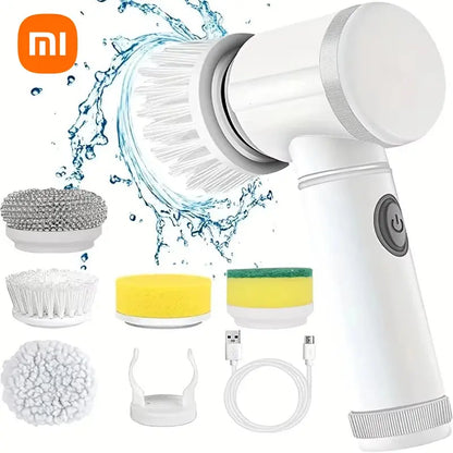 Xiaomi 5-in-1 Electric Spin Cleaning Brush Power Scrubber With 5