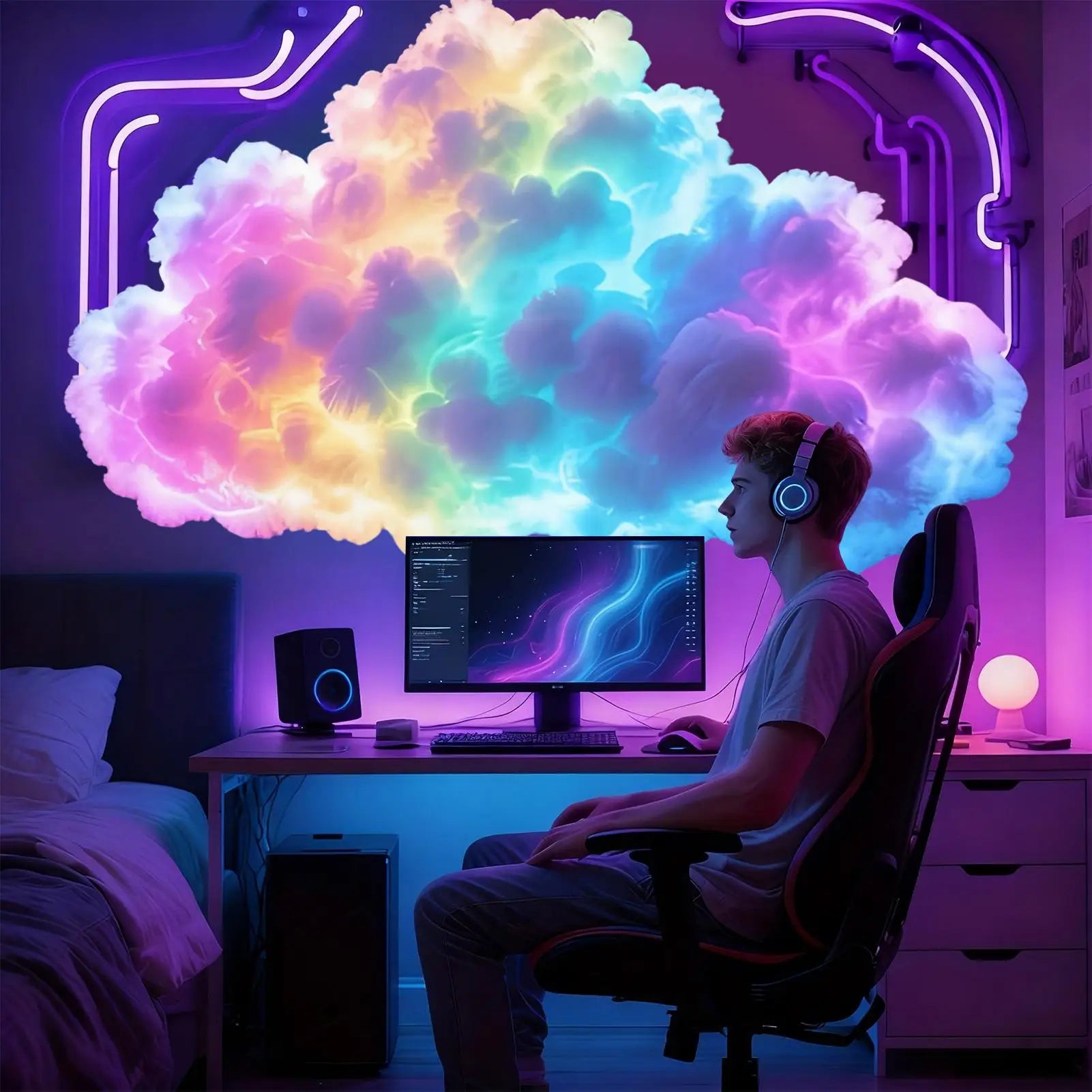 DreamCloud LED Decor Create Custom Mood Lighting For Any Room