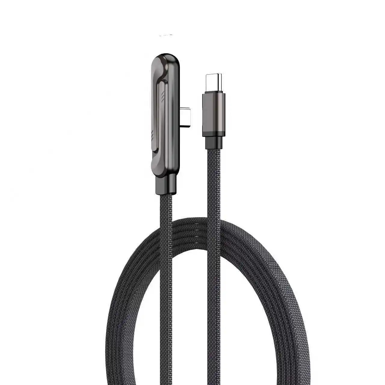 Fast Charging Foldable Bracket Data Cable 2-in-1 Data Wire Foldable Phone Tablet Stand Type-C To Type-C USB-A To Type-C