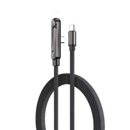 Fast Charging Foldable Bracket Data Cable 2-in-1 Data Wire Foldable Phone Tablet Stand Type-C To Type-C USB-A To Type-C
