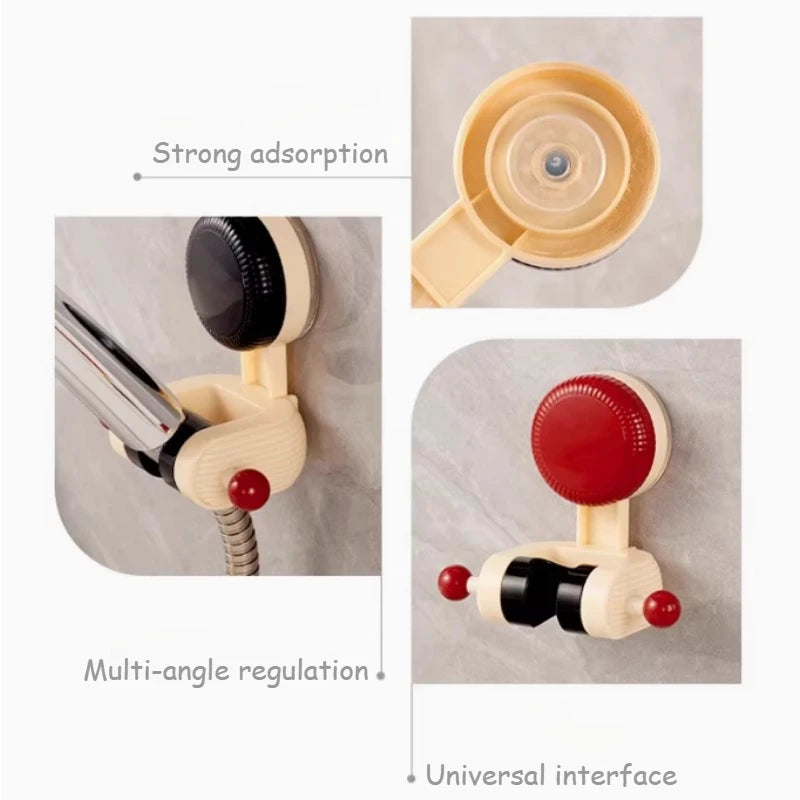 FlexiGrip Shower Holder – Strong Suction, Perfect Angle