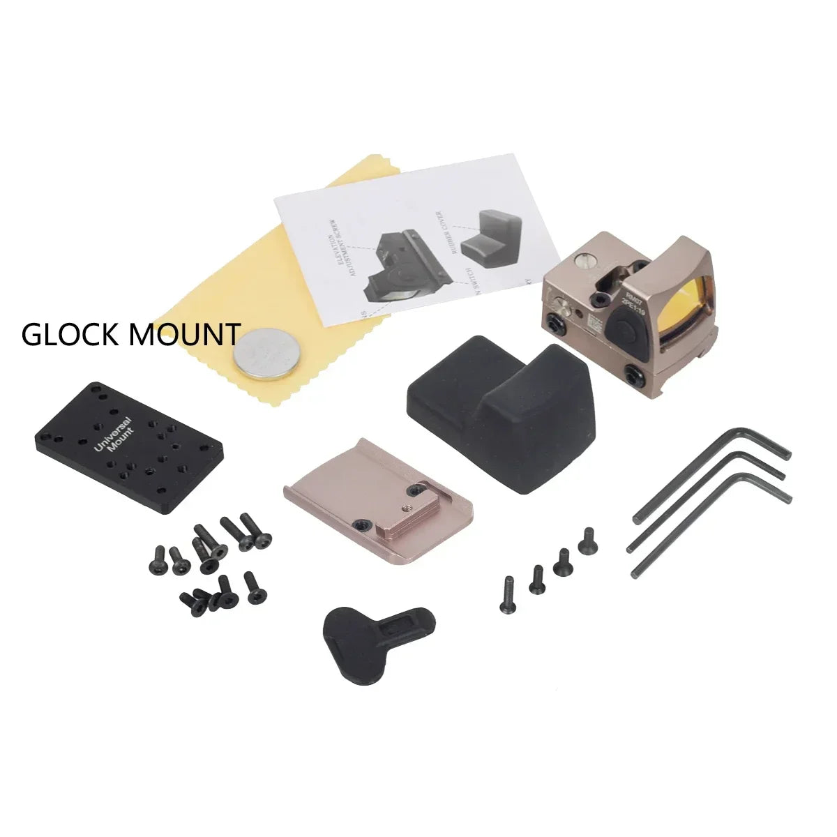 Mini RMR Red Dot Sight Scope Fit 20mm Rail Shop1103572318 Store