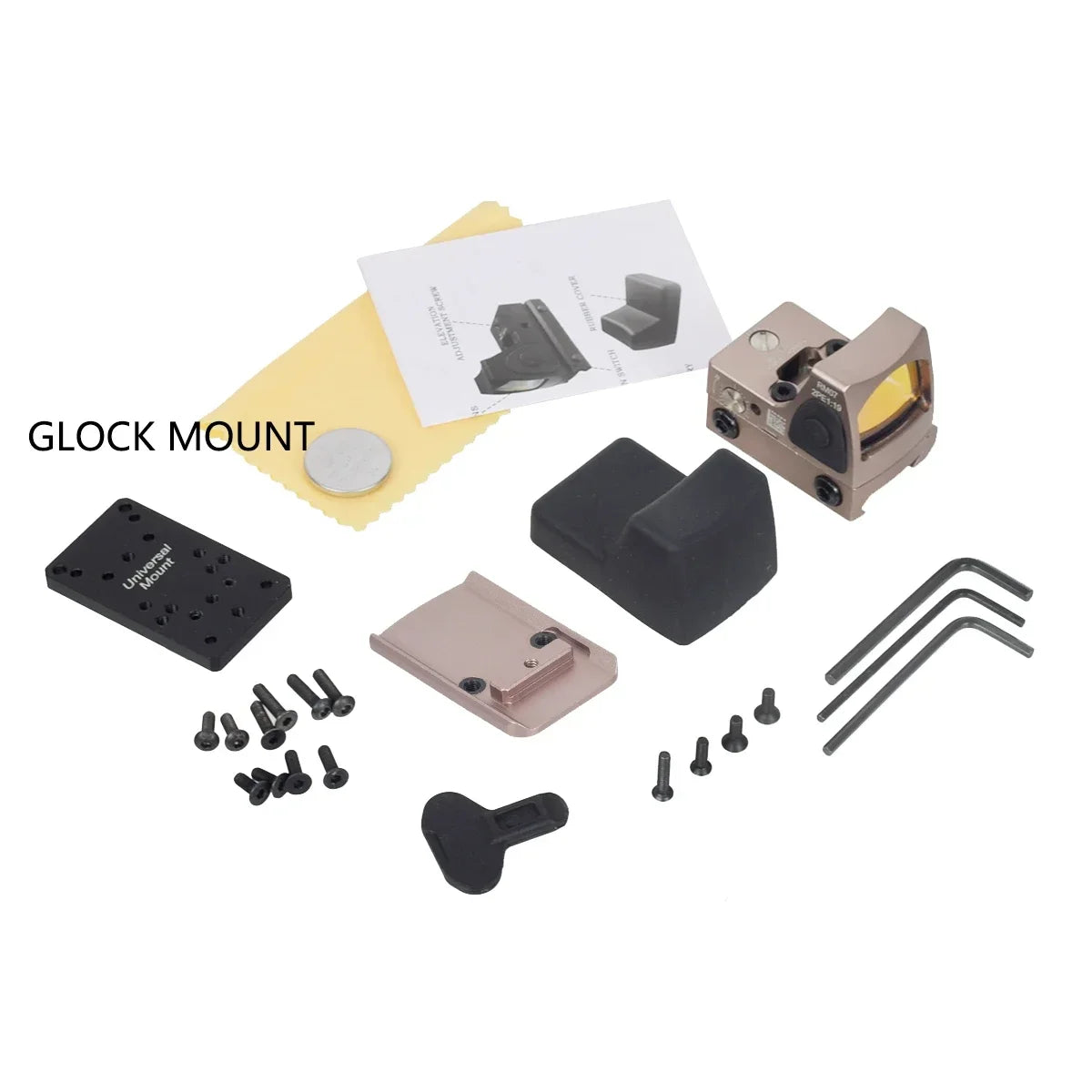 Mini RMR Red Dot Sight Scope Fit 20mm Rail Shop1103572318 Store