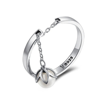 Adjustable Rings Real 925 Sterling Silver Stackable Engagement Zircon Open Size Rings For Women Jewelry big nose Official Store