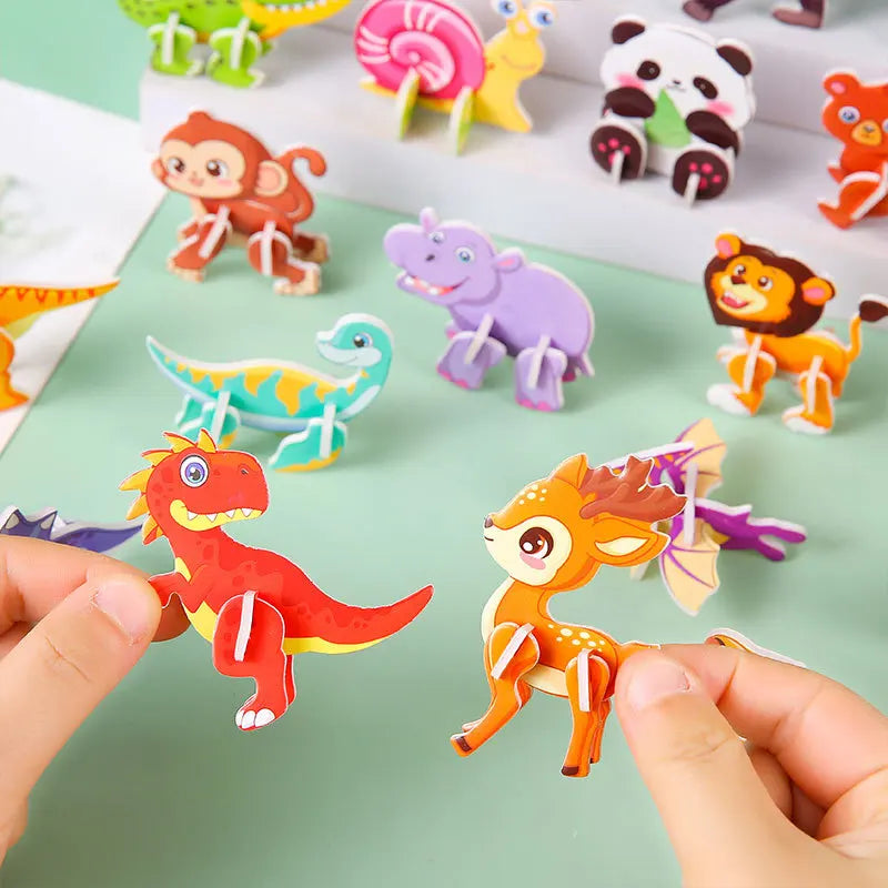 Smart Build & Learn Puzzle – 3D Fun for Growing Minds!