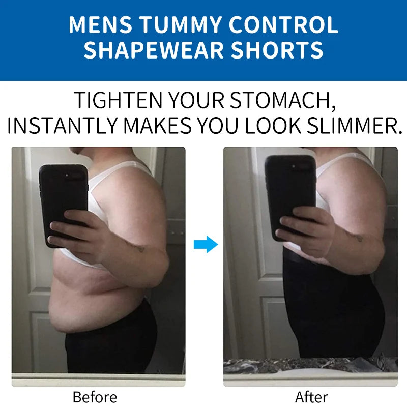 Sculpt & Support: Men's High-Elasticity Comfort Shapewear