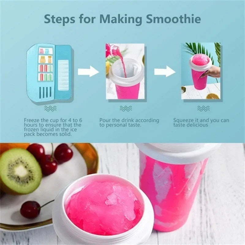 Chill & Sip: Instant Smoothie Slushy Cup Active Store