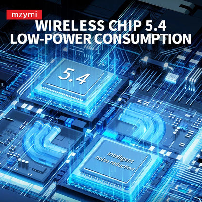 mzymi Full In Touch Screen Headphone ANC E18 Pro Bluetooth Earphone AliExpress