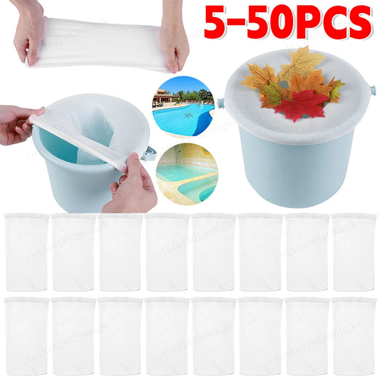 Trap Debris: Skimmer Basket Socks for Clean Pools