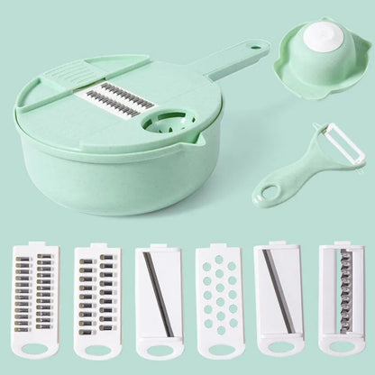 1pc Green/Blue/Pink Manually Cut Shred Grater Salad Vegetable Chopper Carrots Potatoes For Kitchen Convenience Vegetable Tools Shop1103816097 Store