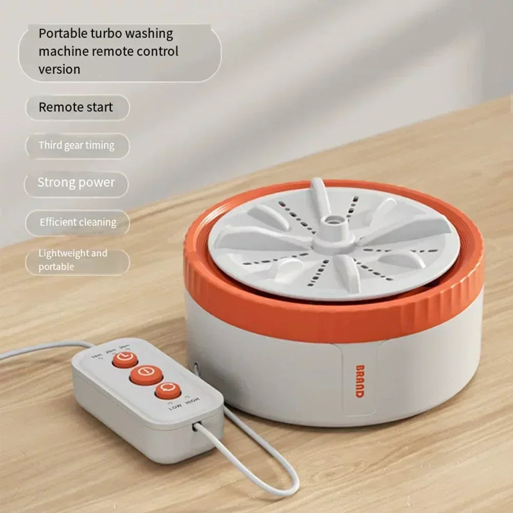 USB Rotating Turbo Fruit Kitchen Ultrasonic Dishwasher Lai Fu Store