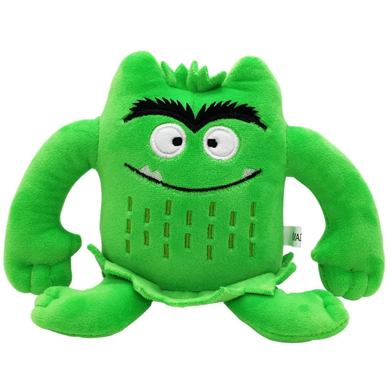 6 Colors The Color Monster Plush Toy Animal Soft Stuffed Dolls For Kids 1pcs/pack Stone's Store