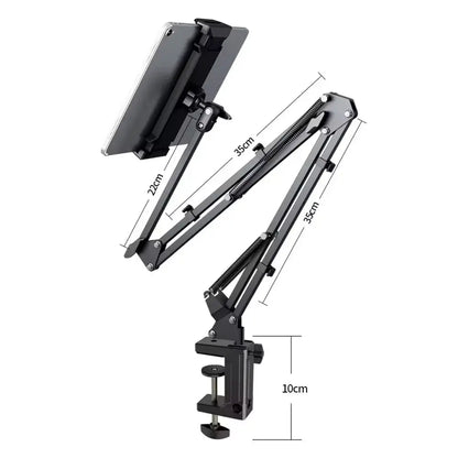 Universal Tablet Stand Clip Lazy Bracket Flexible Articulating