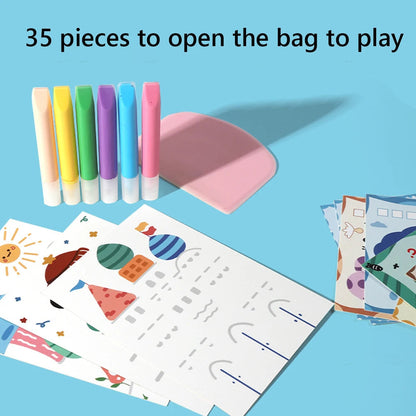 ColorBurst Scratch Kit – Create, Reveal, Amaze! Ever Prosperity Store Store